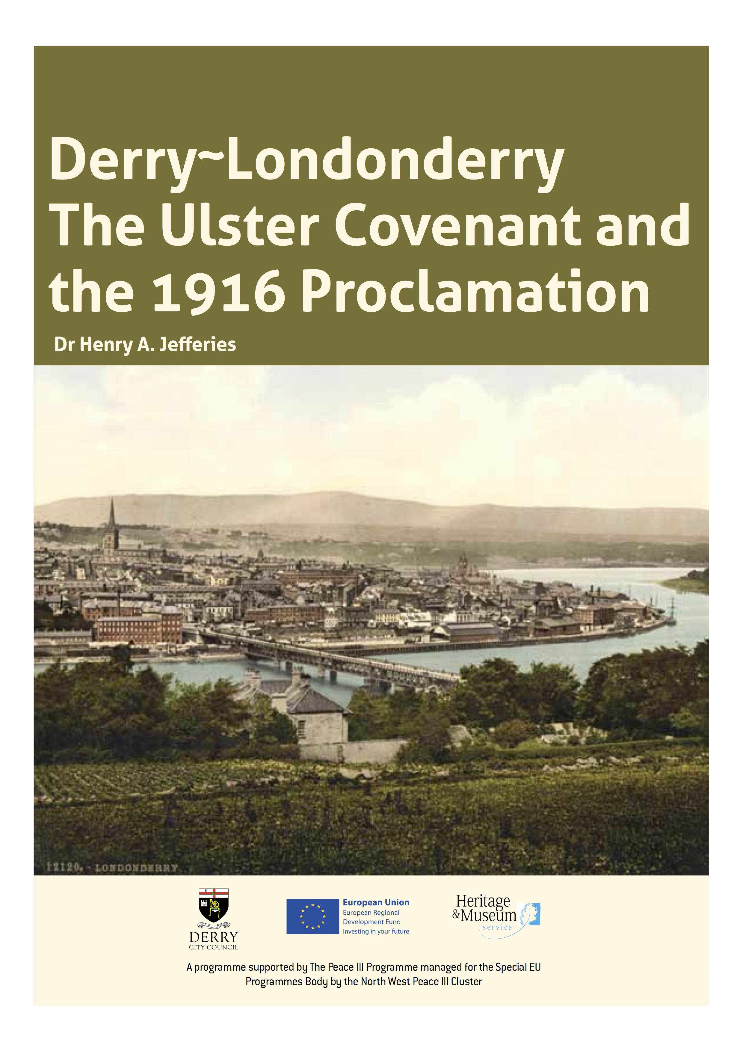 Derry City Council information booklets